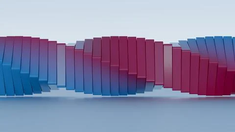 A visual depiction of data being organized and categorized into structured fo Stock Illustration