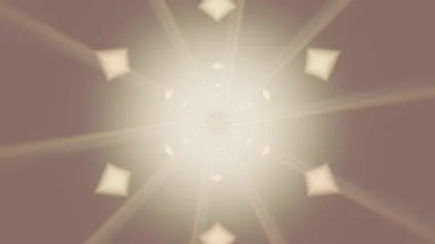 Visual display of light patterns radiating in a circular motion Stock Footage 337410595