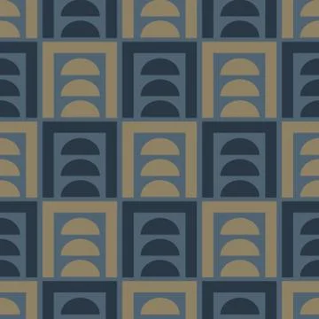 Visual distortion illusion seamless pattern Stock Illustration