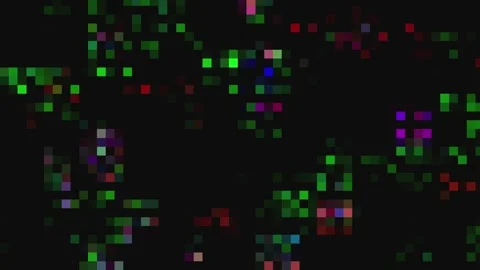 Visual Distortion Wave Background Horizontal Stock Footage 331078929