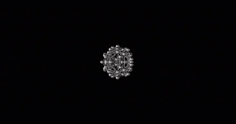 Visual EDM Techno Club Vj Abstract Stock Footage 53525291