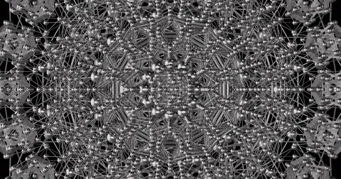 Visual EDM Techno Club Vj Abstract Stock Footage 53552428