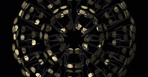 Visual EDM Techno Club Vj Abstract New Stock Footage 60030614