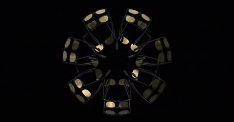 Visual EDM Techno Club Vj Abstract New Stock Footage 60030883