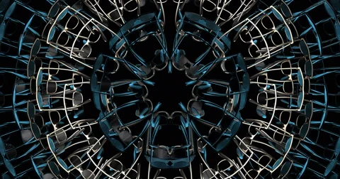 Visual EDM Techno Club Vj Abstract New Stock Footage 60040418