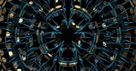 Visual EDM Techno Club Vj Abstract New Stock Footage 60057800