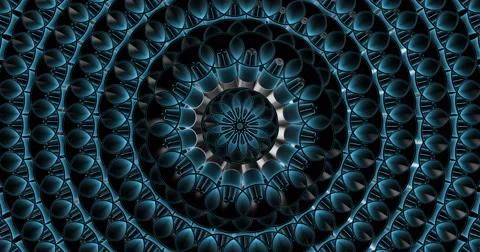 Visual EDM Techno Club Vj Abstract New Stock Footage 60058735