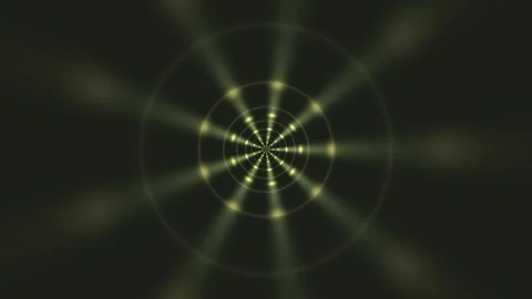 Visual effect of swirling light patterns in dark background Stock Footage 339324778