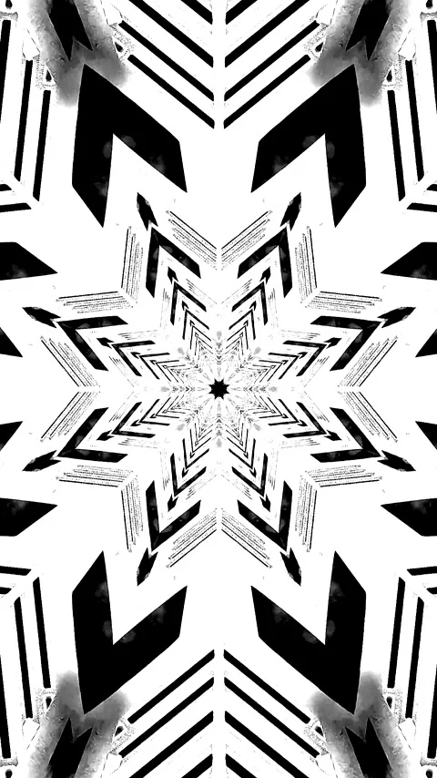 Visual experience of dynamic tunnel loops with abstract patterns and seamle.. Stock Footage 321266728