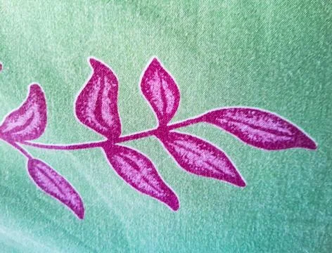 Visual fabric texture of a quilt. Foto stock