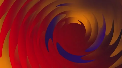 Visual features swirling colors, primarily red, orange, and purple hues colo Stock Footage 323249619