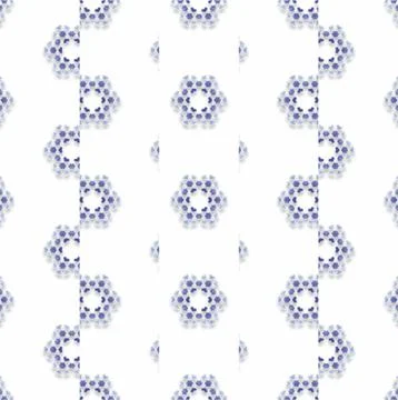 Visual Fractured Pattern Illusion Fractal Smooth Texture Collection for Cre.. Stock Illustration