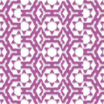 Visual Fractured Pattern Illusion Fractal Smooth Texture Collection for Cre.. Stock Illustration