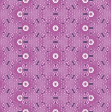Visual Fractured Pattern Illusion Fractal Smooth Texture Collection for Cre.. Stock Illustration