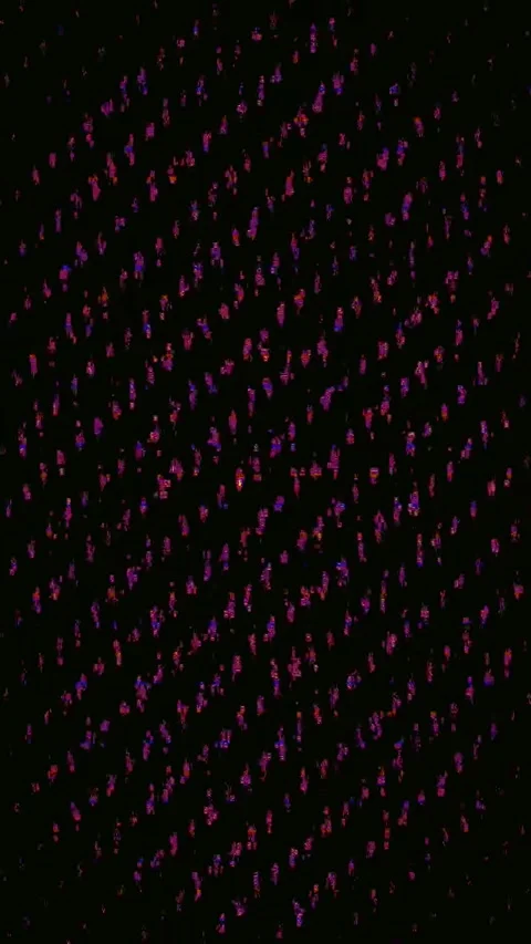 Visual Glitch 4K Vertical Loop — Abstract Digital Distortion Stock Footage 329797596