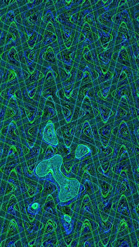 Visual Glitch 4K Vertical Loop — Abstract Digital Distortion Stock Footage 329816161