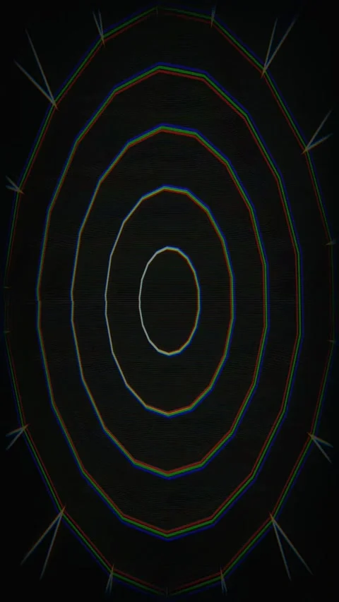 Visual Glitch 4K Vertical Loop — Abstract Digital Distortion Video stock 329818994