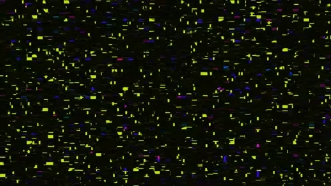 Visual Glitch Effect 4K Loop — Abstract Digital Distortion Stock Footage 329678088