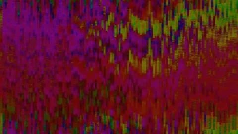 Visual Glitch Effect 4K Loop — Abstract Digital Distortion Stock Footage 329678243