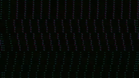 Visual Glitch Effect 4K Loop — Abstract Digital Distortion Stock Footage 329813522