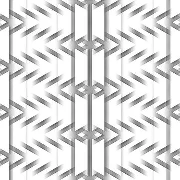 Visual Gray Fractured Pattern Illusion Fractal Smooth Texture Collection fo.. Stock Illustration
