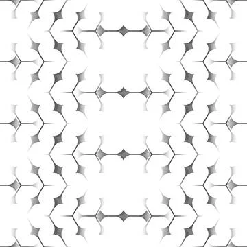 Visual Gray Fractured Pattern Illusion Fractal Smooth Texture Collection fo.. Stock Illustration
