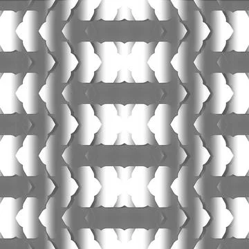 Visual Gray Fractured Pattern Illusion Fractal Smooth Texture Collection fo.. Stock Illustration