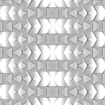 Visual Gray Fractured Pattern Illusion Fractal Smooth Texture Collection fo.. Stock Illustration