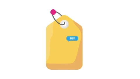 Visual guide on website SEO optimization techniques, featuring tips on keyw.. Stockbeeldmateriaal 332535198