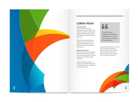 Visual identity with letter logo elements polygonal style Letterhead and geom Stock Illustration
