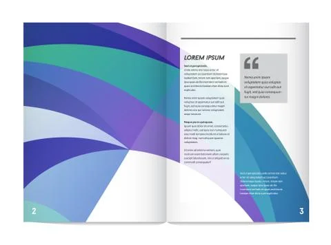 Visual identity with letter logo elements polygonal style Letterhead and geom Stock Illustration