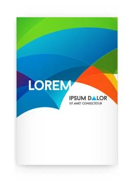 Visual identity with letter logo elements polygonal style Letterhead and geom Stock Illustration