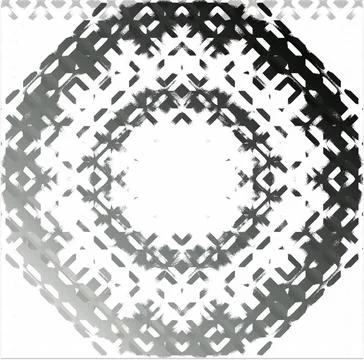 Visual Illusion Fractal Smooth Texture Collection for Creative and Commerci.. Stock Illustration