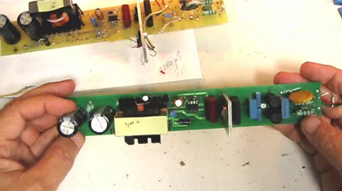  	Visual inspection of power supply module Stock Footage 57274460