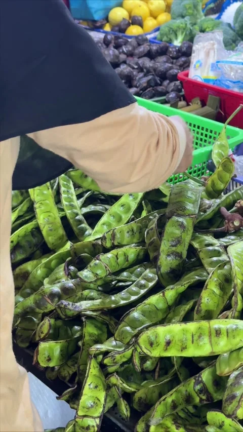 A Visual Journey Through a Bustling Marketplace Showcasing Abundant Fresh G.. Video stock 337284574