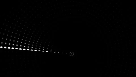 Visual journey through a dark tunnel with light at the end Stock Footage 339303071