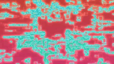 Visual Narrative of Data Corruption for Club and Art Projects Stock Footage 297592323