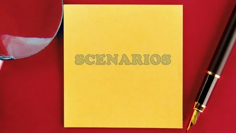 This visual narrative illustrates unique ideas in technology and finance using Stock Footage 296213134