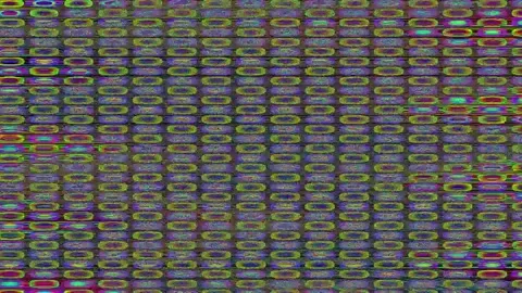 Visual Noise Glitch 4K Loop — Bad TV Overlay VJ Asset Stock Footage 329807874