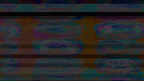 Visual Noise Glitch 4K Loop — Bad TV Overlay VJ Asset Stock Footage 329811367