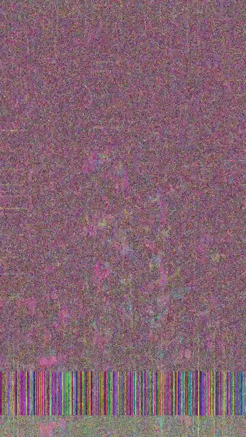 Visual Noise Glitch 4K Vertical Loop — Bad TV Overlay Asset Stock Footage 329816412