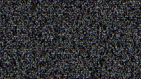 Visual noise mysterious digital interference	 Stock Footage 291892308