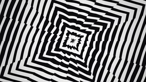 Visual pattern with black and white stripes creating a Stock Footage 339518758