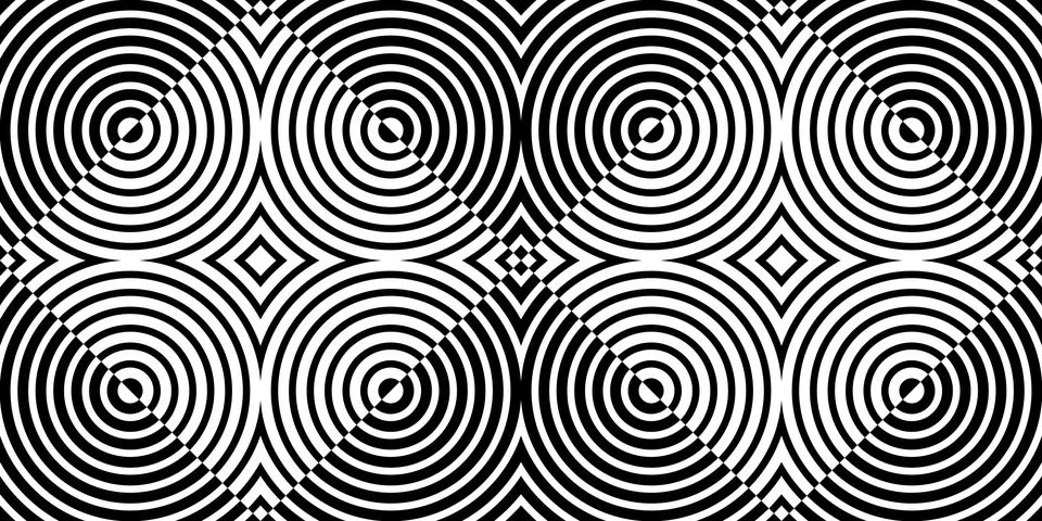 Visual of the Rectangle Shape on the Half Circle Shape Composition Stock Illustration