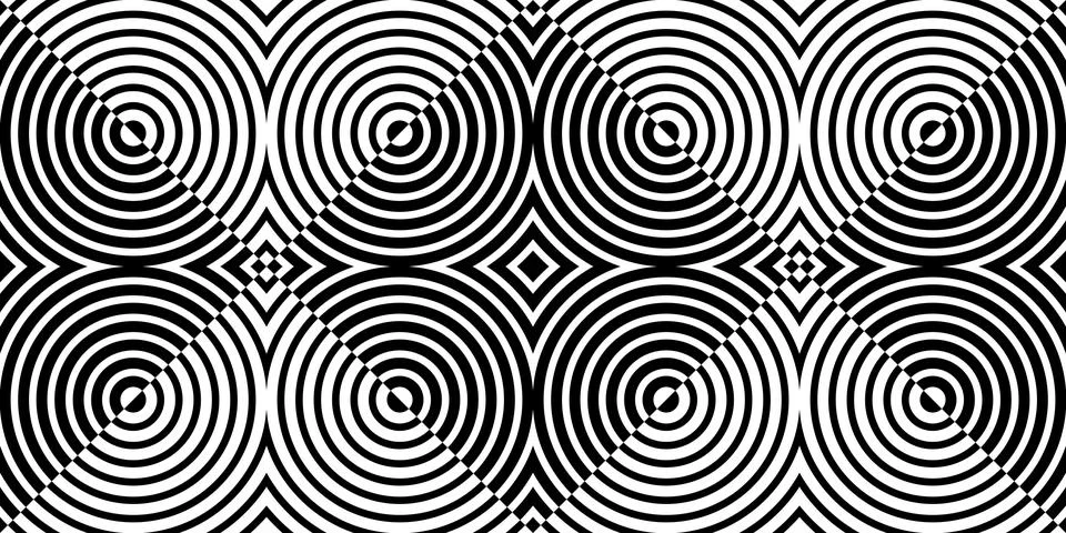 Visual of the Rectangle Shape on the Half Circle Shape Composition Stock Illustration