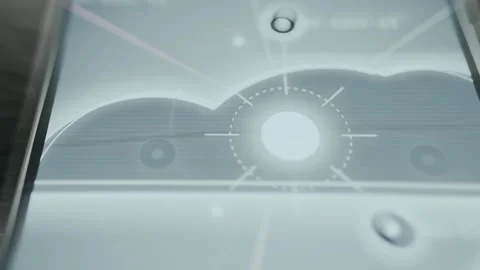 Visual representation of a Centralized cloud computing model Stock Footage 335484318