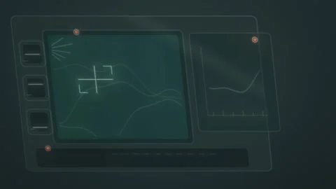 Visual representation of data analysis on a digital screen Stock Footage 339649052