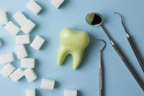 Visual Representation Emphasizing Risks Of Dental Decay Involving Tooth And Stock-Fotos