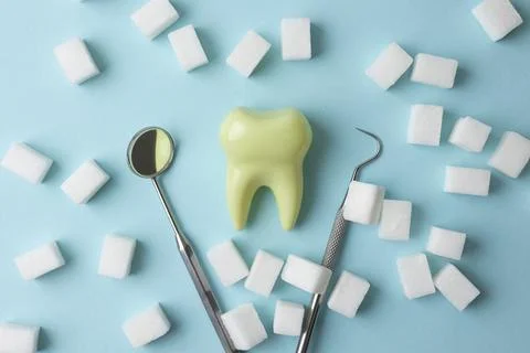 Visual Representation Emphasizing Risks Of Dental Decay Involving Tooth And Stock-Fotos