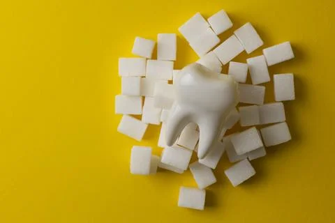 Visual Representation Emphasizing Risks Of Dental Decay Involving Tooth And Stock-Fotos
